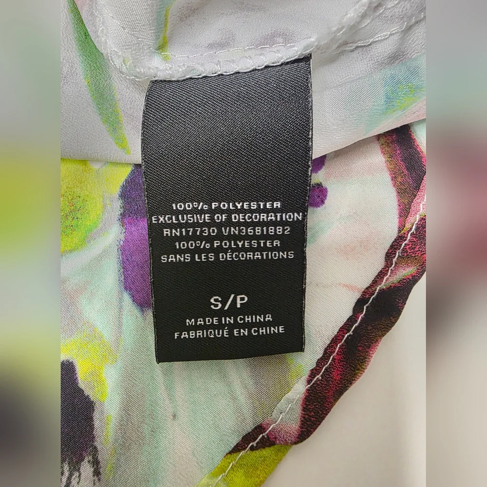 Prabal Gurung for Target Small/Petite Button Up Collared Tank Top - Picture 4 of 8